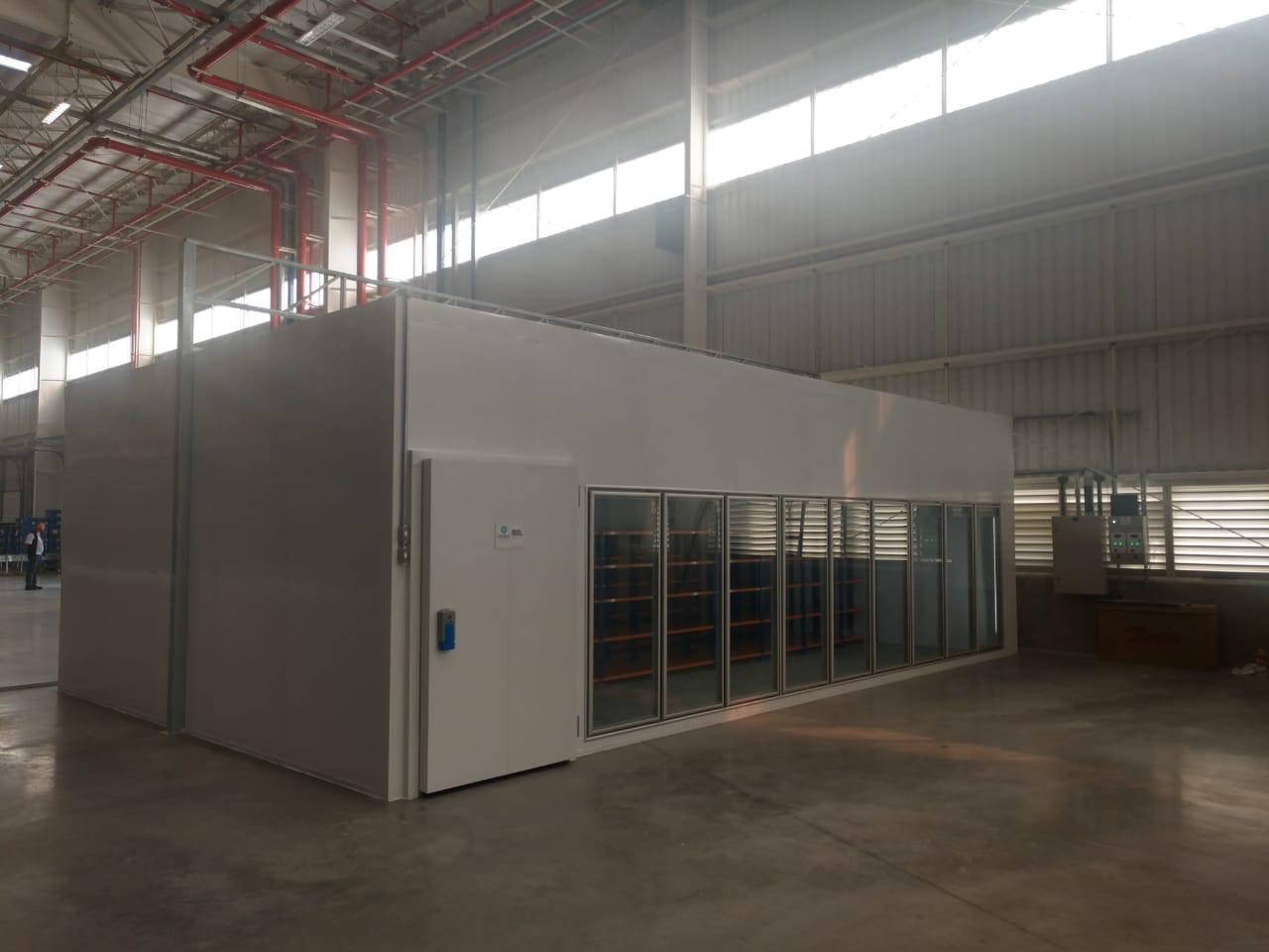 Câmara fria instalada